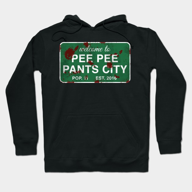 Pee Pee Pants City (TV Version) Hoodie by MazzEffect7